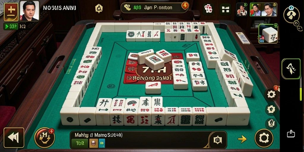 Screenshot gameplay Mahjong dari 71H yang penuh dengan tantangan.