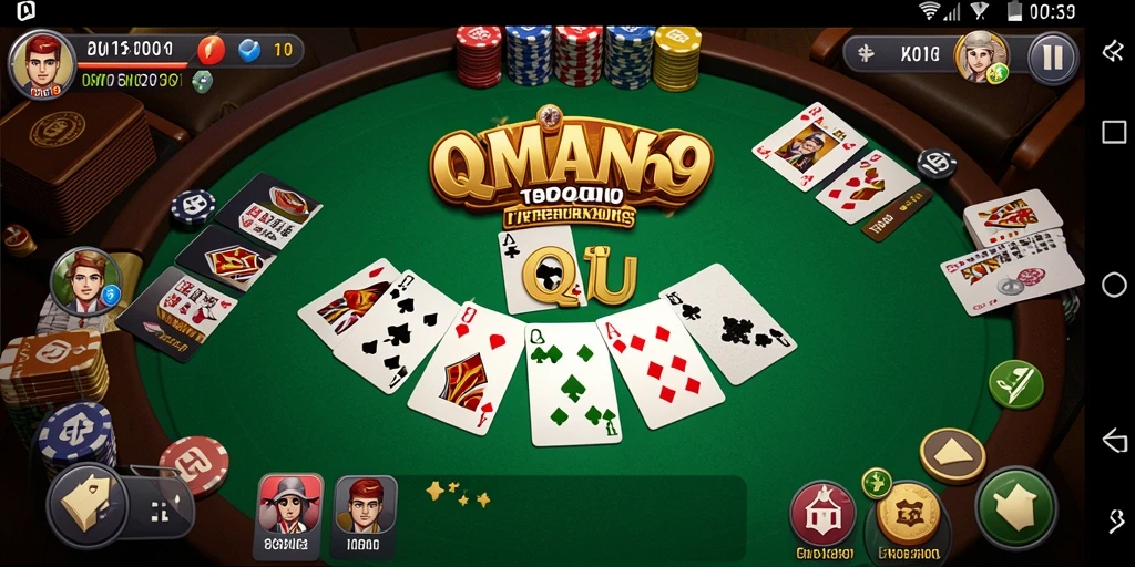 Tampilan gameplay QiuQiu yang menarik dan seru.