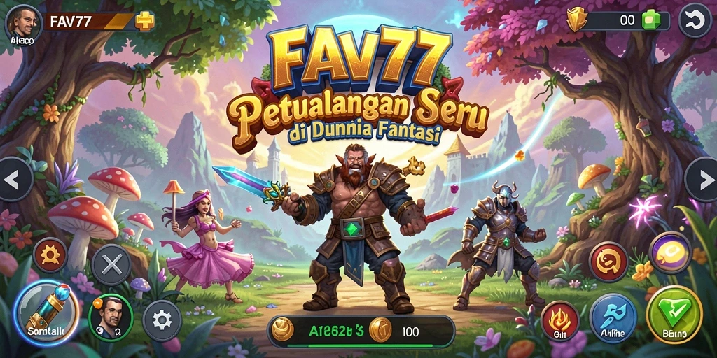 Tampilan gameplay FAV77 yang penuh aksi dan petualangan.