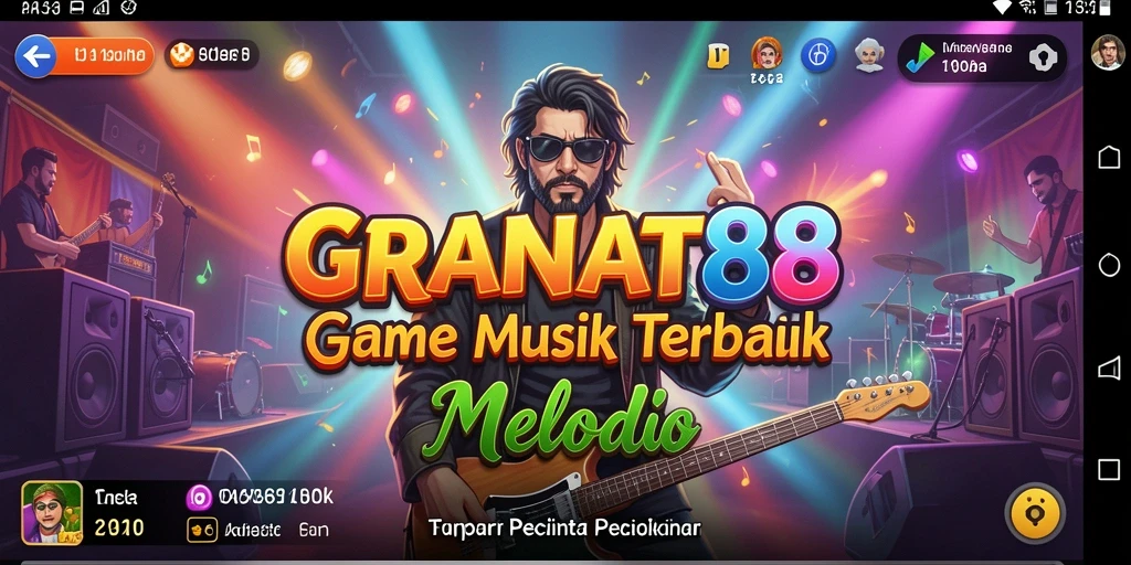 Tampilan gameplay GRANAT88 yang seru dan penuh warna.