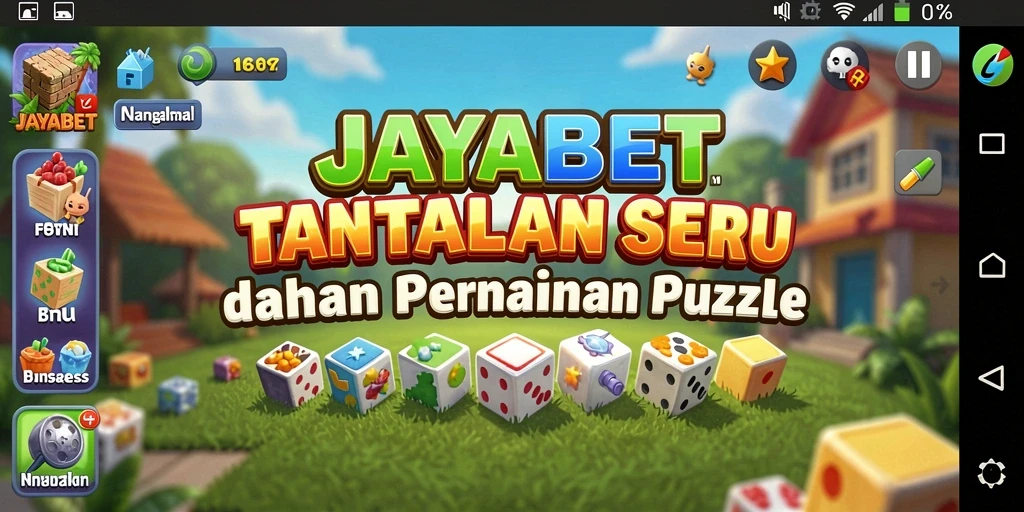 Screenshot JAYABET yang menampilkan gameplay menarik dan tantangan Puzzle.