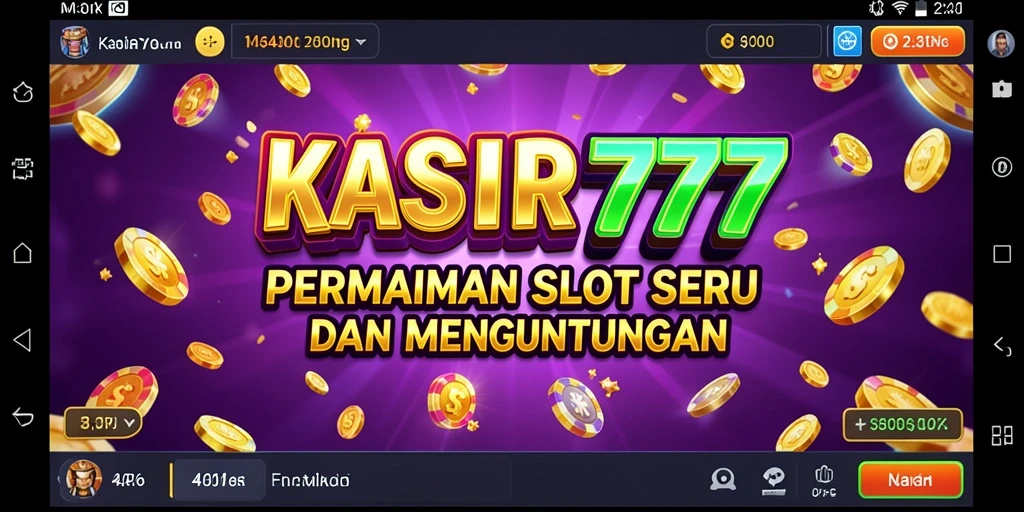 Tangkapan layar gameplay KASIR777 yang menampilkan keseruan permainan slot.