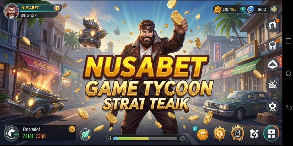 Tampilan gameplay NUSABET yang menarik dan interaktif.