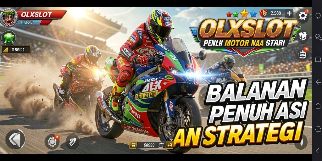 Gameplay seru dari balapan motor di OLXSLOT.