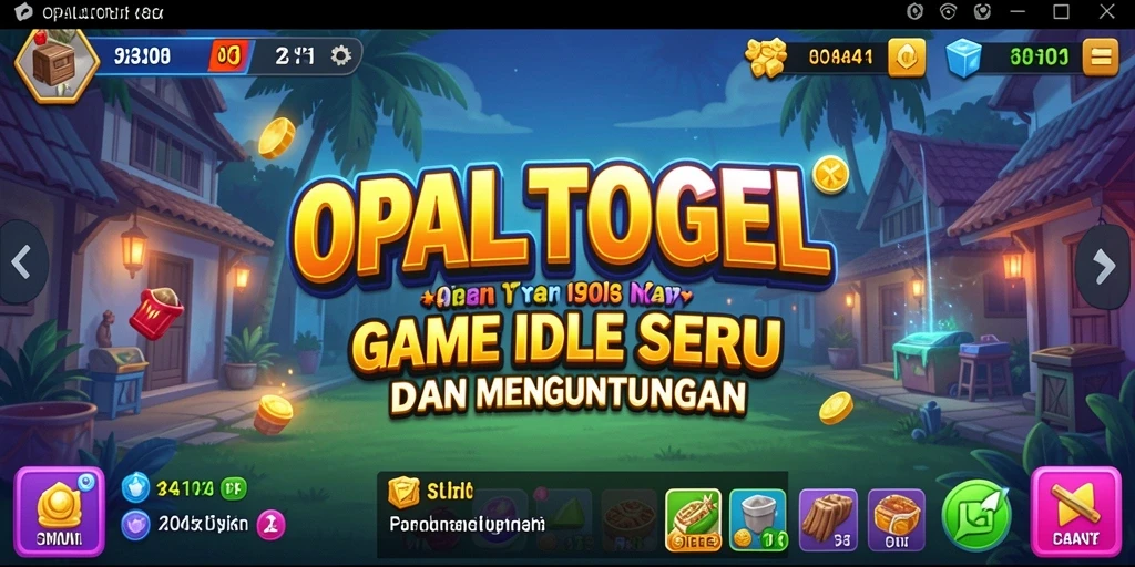 Tampilan gameplay OPALTOGEL yang menyenangkan dan menenangkan.