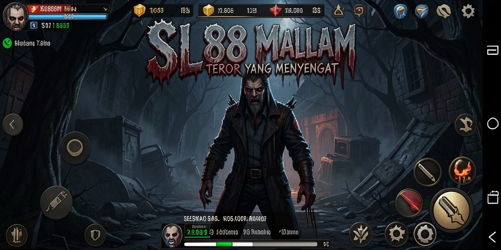 Screenshot gameplay SL888 menampilkan suasana mencekam dan menegangkan.