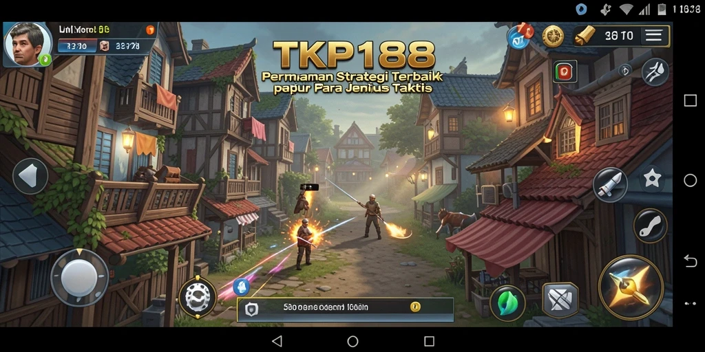 Tampilan gameplay TKP188 yang intens dan menantang.